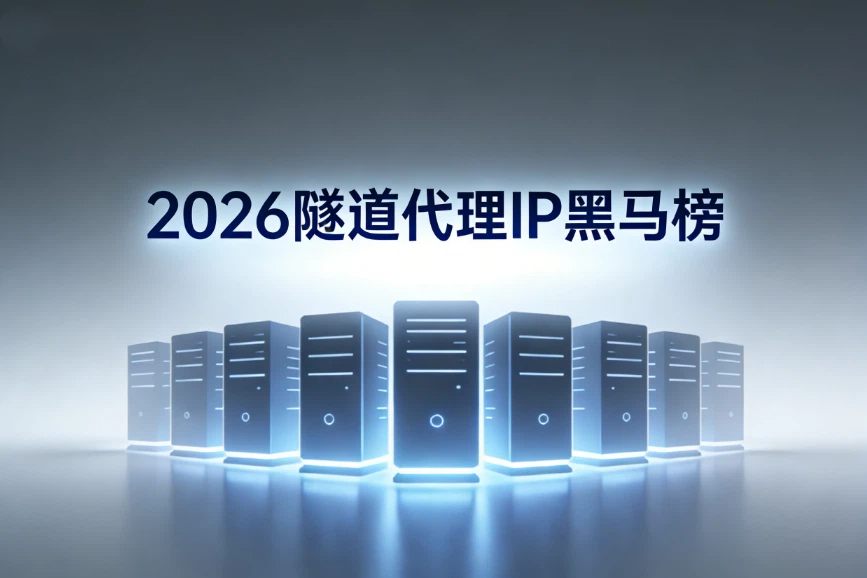 2026隧道代理IP黑马榜：大带宽高速稳定推荐
