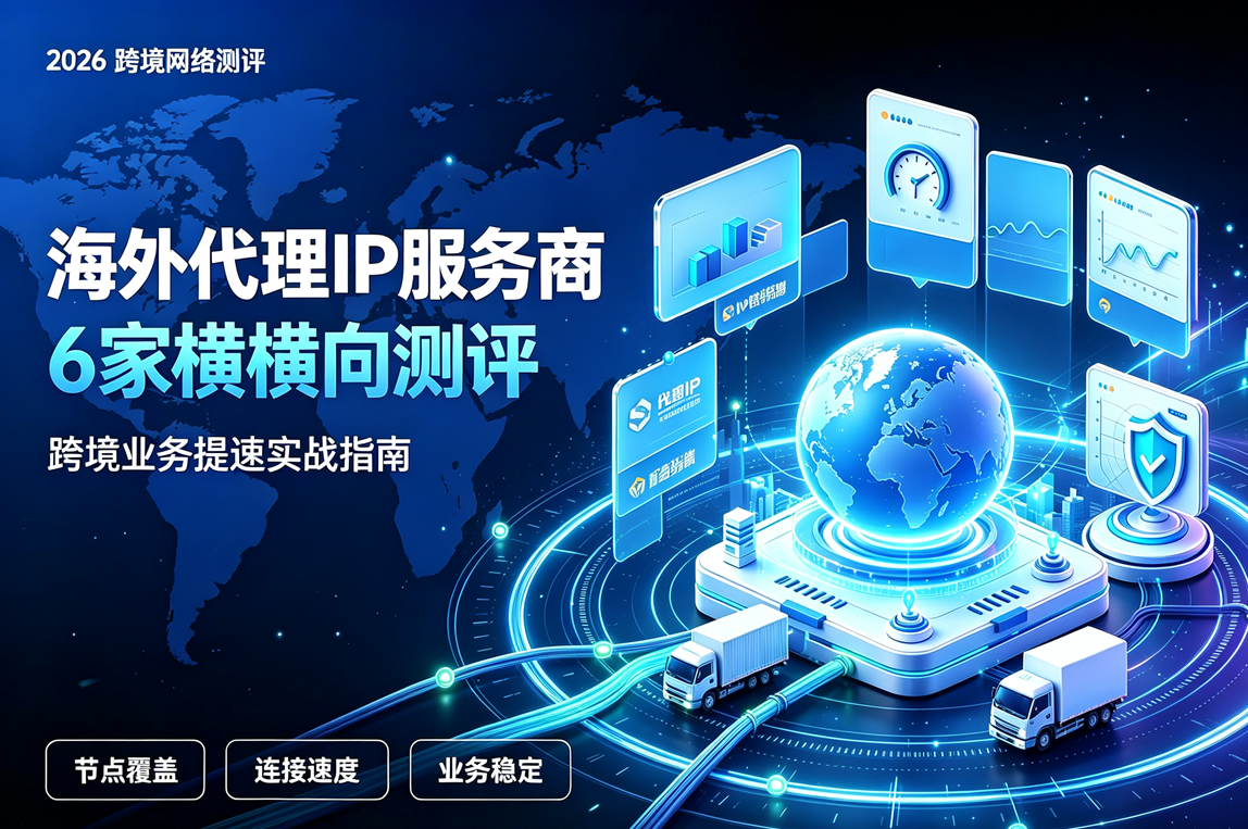 2026海外代理IP服务商6家横向测评：跨境业务提速实战指南