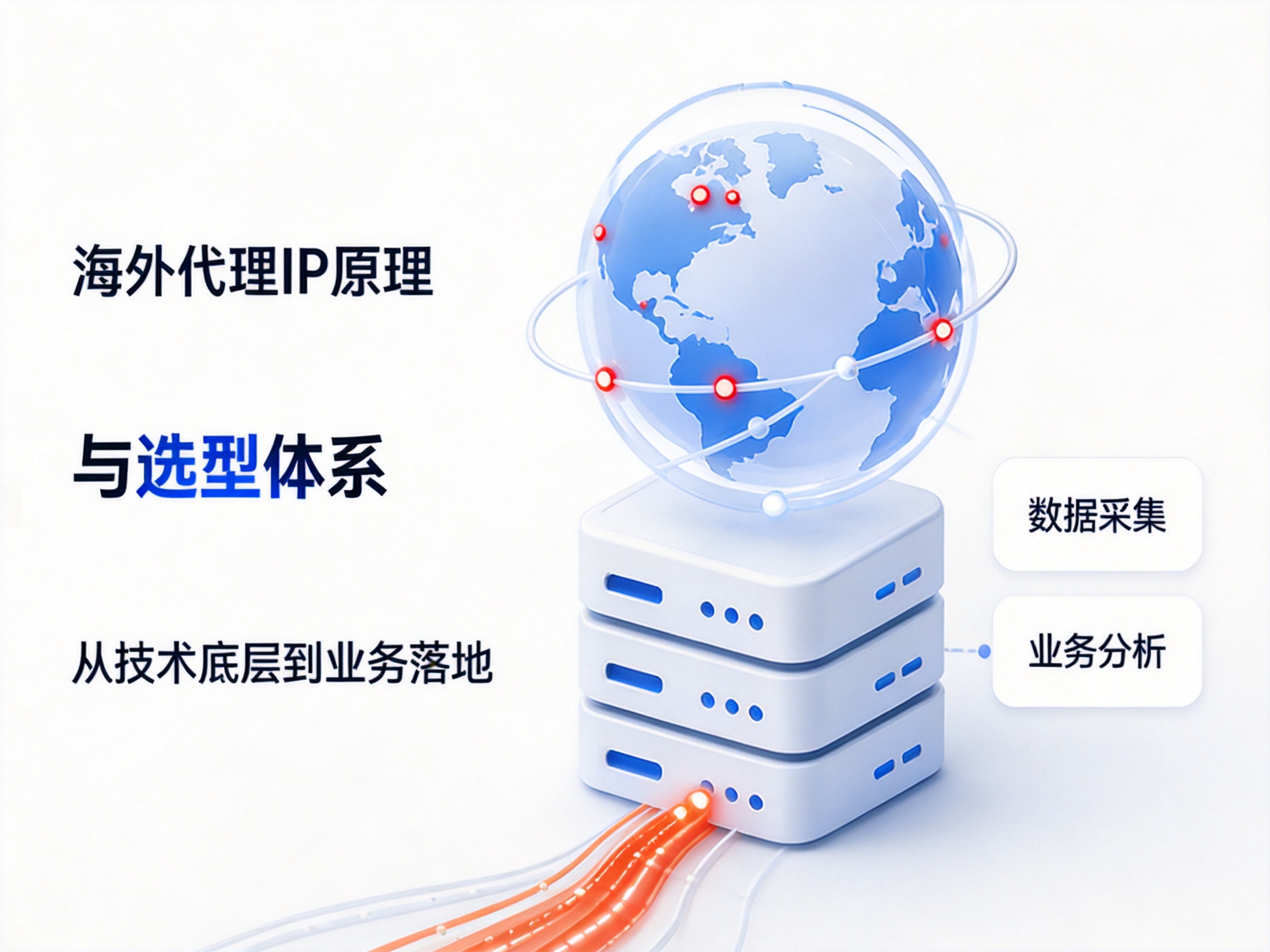 海外代理IP原理与选型体系：从技术底层到业务落地