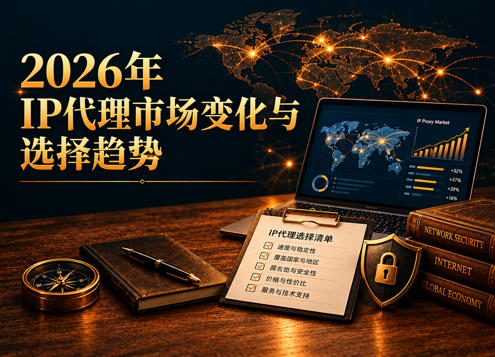 IP代理哪个平台的成功率高：2026年IP代理市场变化与选择趋势