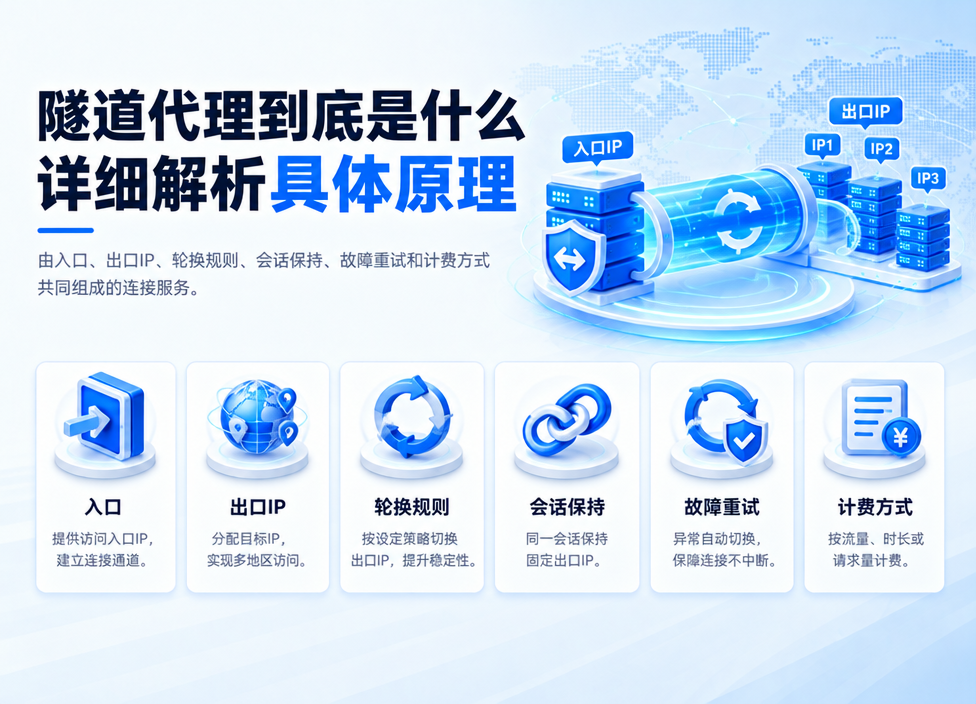 隧道代理到底是什么，详细解析具体原理