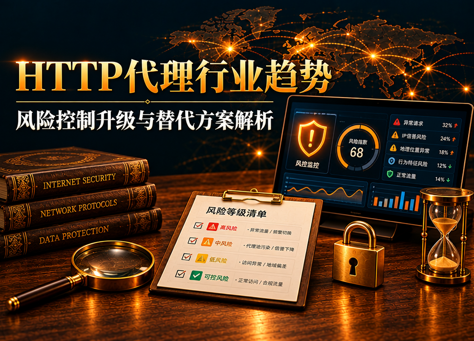 HTTP代理行业趋势：风险控制升级与替代方案解析