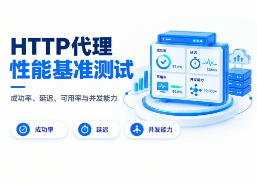 HTTP代理性能基准测试：成功率、延迟、可用率与并发能力